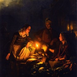 An evening at the market